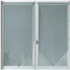 Image de Vitrage - Home Maison - HM692296529 - Tamisant - Brodé - Ajouré - Gris 45 x 120 cm
