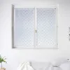 Image de Petits voilages à la Paire en Etamine Motifs Petits Points Blanc 60x160 cm