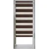 Image de Store enrouleur jour/nuit Marron chocolat 107x170 cm