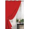Image de Rideau spécial rentrée étudiants - HOME MAISON - 145x260cm - Bordeaux - Rouge - Synthétique