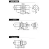 Image de Cylindre monobloc super surete sans bille avec bouton 39,5x33,5mm bricard 714000 075201