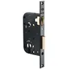 Image de Serrure monopoint à larder MULTIBAT à rouleau noir axe 50mm bout carré   JPM - 290000-01-0B