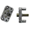 Image de Renvoi de fouillot - FERCO - G-20543-02-0-0 - entraxe 135 mm - hauteur douille 13 mm - gris