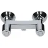 Image de Mélangeur de douche - GARIS - Tempo R02-12026EC - Encastrement/Applique - Entraxe 150 mm - Tête MS 400000 manoeuvres