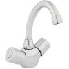 Image de Robinet mélangeur - GARIS - TEMPO R02-13026EC - Bec haut pivotant - Tête MS 400k - Mousseur Neoperl