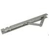 Image de Verrou de sol - IBFM - 409 - Inox - Automatique à ressort - Blanc