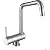 Image de Mitigeur de cuisine à bec rabattable - GARIS - R01-48040OD - Gris - Chromé - Hauteur sous bec: 220 mm