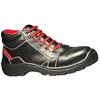 Image de Baskets haute JANUS S3 SRC PU1D 0 % métal noir/rouge P47 - TEC SAFETY - CHA3A0909-47