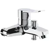 Image de Mitigeur bain douche - GARIS - Nova+ - Laiton chromé - Entraxe 150 mm - Monotrou