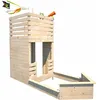 Image de Cabane bateau en bois extérieur avec bac à sable PIRATE