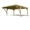 Image de CARPORT BOIS 2 VOITURES 309M² 4 POTEAUX 12x12