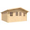Image de ABRI JARDIN BOIS 14 M² MADRIERS 34MM