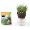 Image de Pot de culture - RADIS ET CAPUCINE - Mr Patate - Gazon à semer - Réserve deau capillaire - Vase plastique