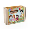 Image de Kit anniversaire - Monstre - 10 petits pots - Décoration personnalisable - Activité ludique - Pour enfants