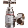 Image de Robinet Réservoir Équerre Chromé 12x17, Laiton - Sferaco - - Plomberie > Réseau D'eau > Raccords - Vannes - Robinet
