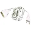 Image de Rallonge électrique - Dhome - H03 VV-H 2F - 2 x 075 mm² - 2P - 6 A - L. 5 m
