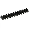 Image de Barrette de connexion - DHOME - 2 x 12 bornes - Section 6 mm² - Noir - Intérieur