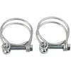 Image de Collier de serrage inox double fil 25 - 28 mm CAP VERT - Lot de 2