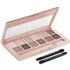 Image de Fard à paupières - GEMEY MAYBELLINE - The Blushed Nudes - 12 teintes nude - Lumière or et rose - Non waterproof