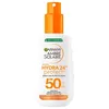 Image de Garnier Ambre Solaire Hydra Protect 24H Spray Protecteur Solaire SPF50 150 mL