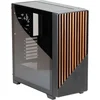 Image de Fox Spirit Eg1 Boîtier Moyen Tour Avec Façade Bois, Panneau En Verre Trempé Et 4 Ventilateurs Pwm