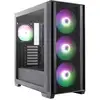 Image de Boîtier Pc Gaming Fg2 Noir Avec Verre Trempé, 4 Ventilateurs Pwm Argb Inclus, Compatible Atx Micro-atx Mini-itx