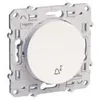 Image de Bouton-poussoir Carillon Blanc Schneider Odace - Blanc - Electrique - 10 A - 2500 w