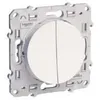 Image de Double Poussoir Blanc