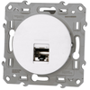Image de Prise RJ45 grade 3 cat.6 STP blanche Schneider Odace S520476