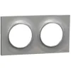 Image de Plaque - SCHNEIDER ELECTRIC - ODACE Styl - Aluminium - 2 postes - Horizontal/Vertical