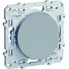 Image de SCHNEIDER ELECTRIC Interrupteur ou va et vient Odace aluminium 230 V