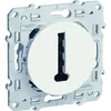 Image de SCHNEIDER ELECTRIC Prise téléphone conjoncteur en T Odace blanc