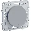 Image de Interrupteur - SCHNEIDER - Odace S53A263 - Aluminium - 10 A - 2300 W