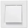 Image de Interrupteur encastrable - SCHNEIDER ELECTRIC - ASFORA - Blanc - Plastique - Va et vient