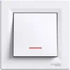 Image de SCHNEIDER ELECTRIC Interrupteur poussoir lumineux encastrable Asfora 10 A