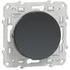 Image de Interrupteur va-et-vient - SCHNEIDER ELECTRIC - S540204 - 10A - Anthracite - Encastré