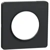 Image de Plaque - SCHNEIDER ELECTRIC - ODACE Touch - 1 poste - Plastique anti-UV - Gris anthracite