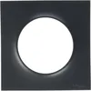 Image de SCHNEIDER ELECTRIC Plaque de finition 1 poste Odace Styl anthracite