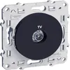 Image de SCHNEIDER ELECTRIC Prise TV Odace anthracite