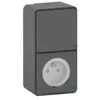 Image de Dble Pc 2p+t Mureva Gris Saill