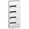 Image de Tableau électrique - SCHNEIDER - 4 rangées - 18 modules - Intérieur - Blanc