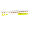 Image de Peigne horizontal 13 modules Schneider Resi9 XP R9PXH213