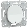 Image de Interrupteur va et vient Ovalis - 10ax - lumineux ou témoin - blanc