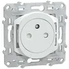 Image de Prise de courant Ovalis - 2P+T 16A - Bornes automatiques - Blanc