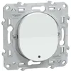 Image de Interrupteur va-et-vient lumineux 10A blanc - Ovalis - Schneider