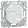 Image de Prise RJ45 cat 6 blindée auto blanc - Ovalis - Schneider