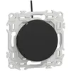 Image de Interrupteur Va-et-vient - Schneider - Odace - Lumineux - Noir Mat - LED Verte