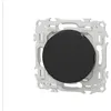 Image de Interrupteur va-et-vient / poussoir - S940203 - Noir Onyx RAL9005 - 10 A - Convertible va-et-vient/poussoir