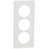 Image de Plaque de finition - SCHNEIDER - Odace - Blanc - 3 postes - 57mm
