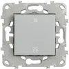 Image de Interrupteur va et vient VMC 10A aluminium - Unica - Schneider